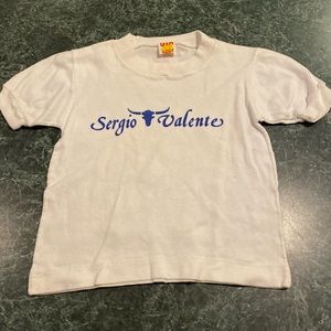 Vintage 80’s Sergio Valente White Tee Toddler 5T